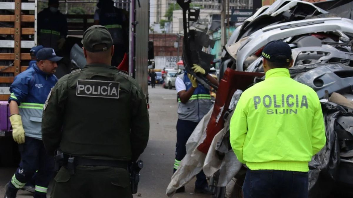 Allanamientos autopartes.