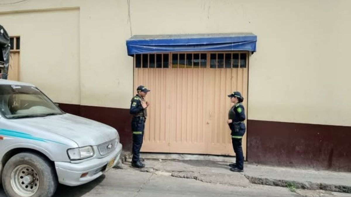 Sellamiento casa de lenocinio San Gil
