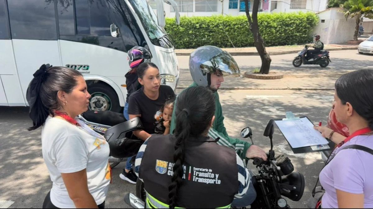 Controles de tránsito en Cúcuta
