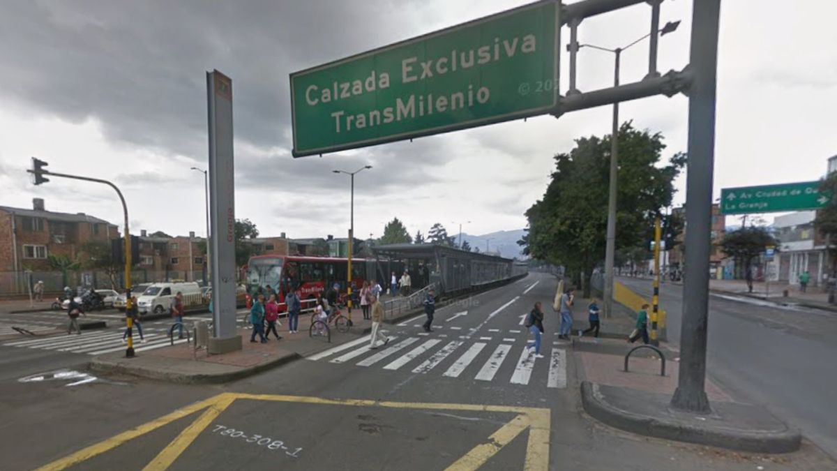 Estación de la Granja Crra. 77 en la troncal 80