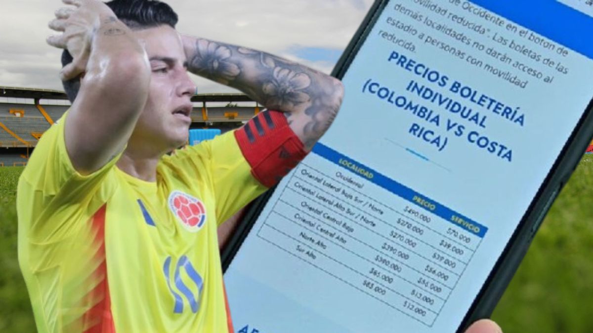 Boletas para partido de la Selección Colombia