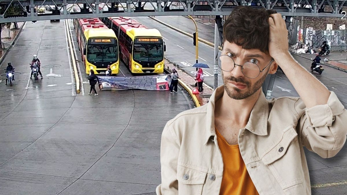 Manifestación en Portal 20 de Julio afecta TransMilenio