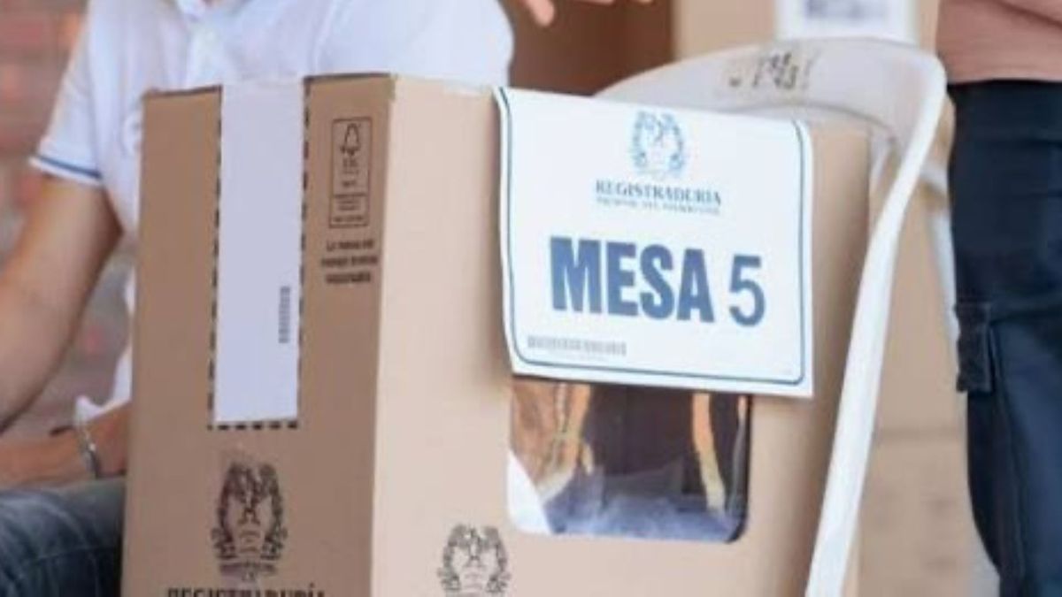 Puesto de votación elecciones