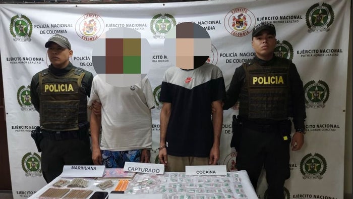 Capturados en El Ajizal de Itagui, sur del Valle de Aburrá