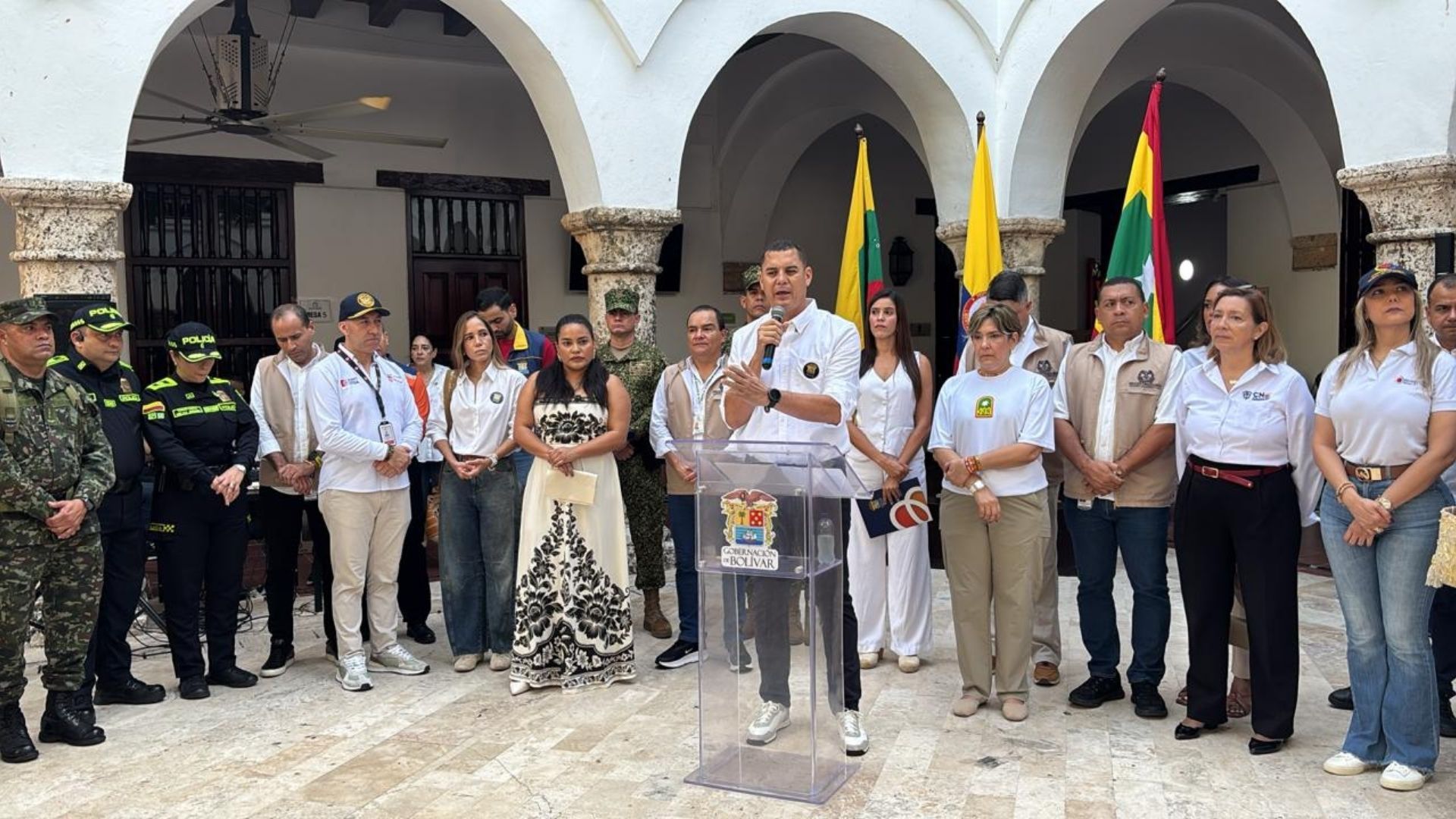 Secretario del Interior de Bolívar, Javier Doria