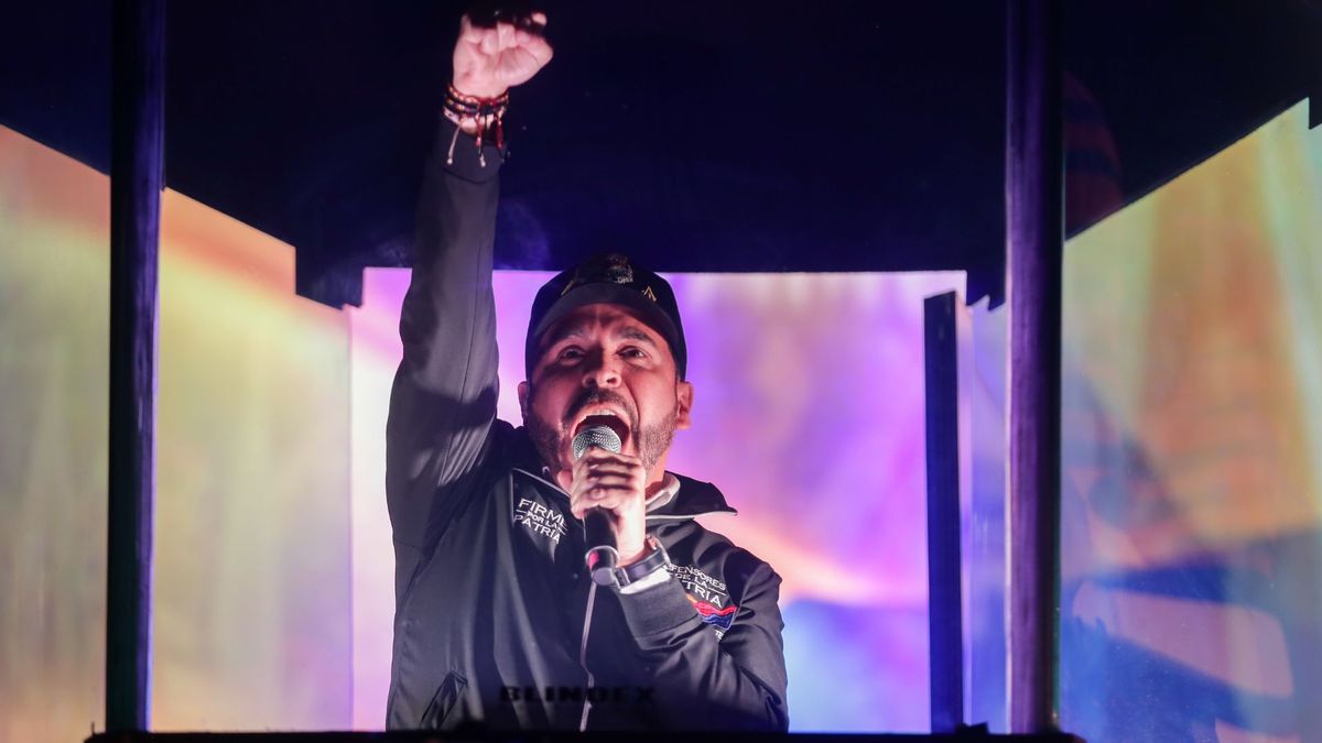 Abelardo de la Espriella en su discurso