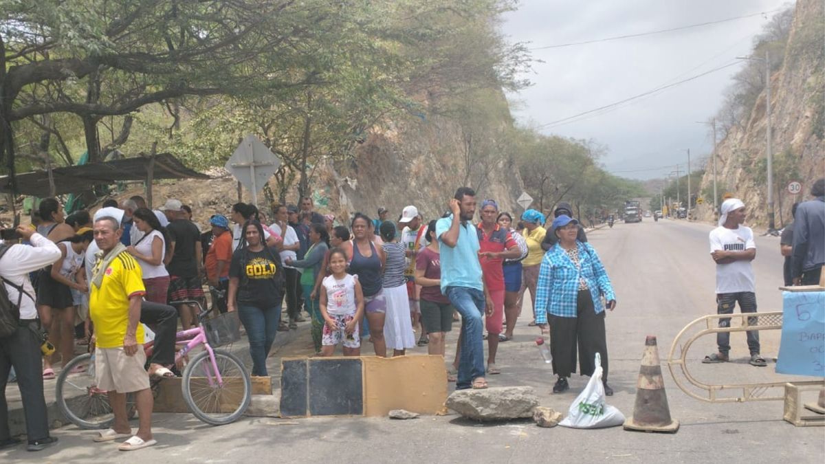 Protestas sociales en Santa Marta