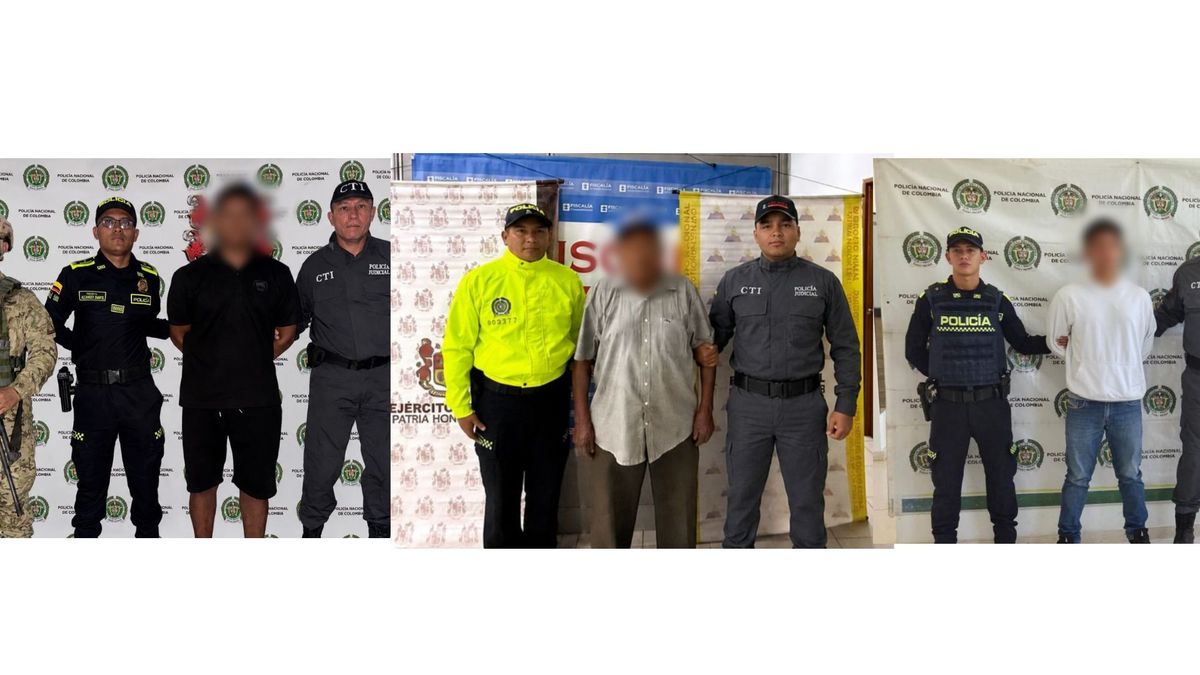 Tres personas fueron capturadas por orden judicial
