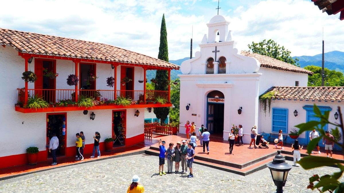 Imagen del Pueblito Paisa de Medellín