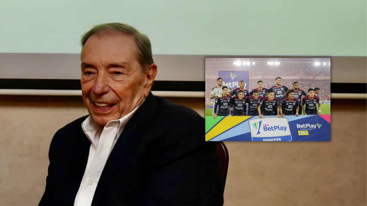 Fuad Char y plantilla del Junior de Barranquilla