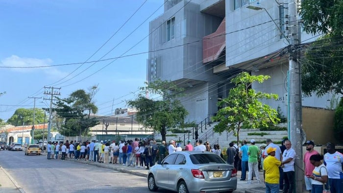 Puesto de votación en Cartagena - Fundación Universitaria Los Libertadores