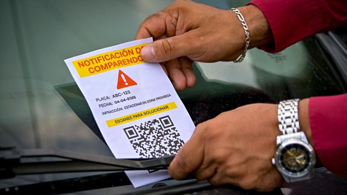 Falso comparendo puesto en panorámico de un carro