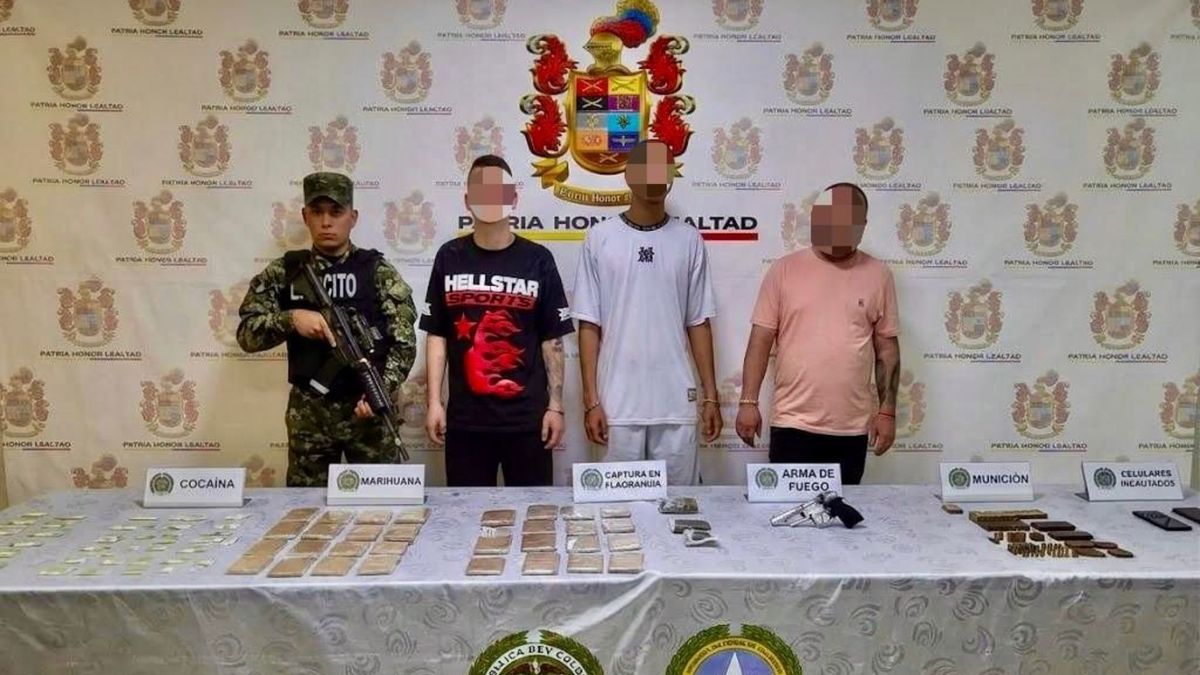 Capturas en Itagüí.