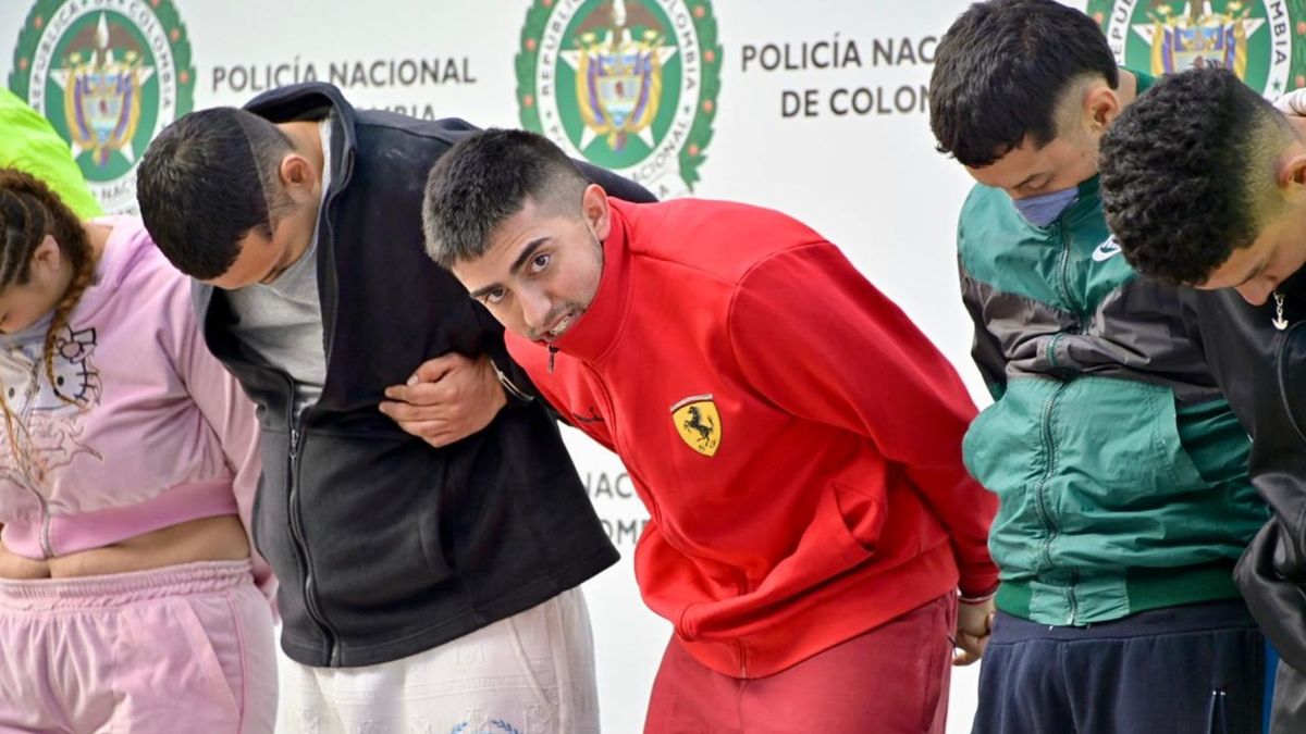 Banda ‘Los Astutos’ capturados en Bogotá
