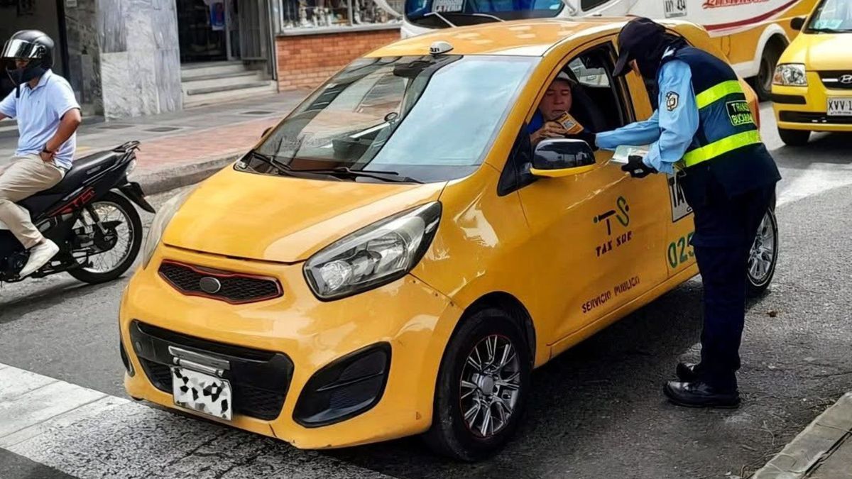 Taxis Bucaramanga tránsito
