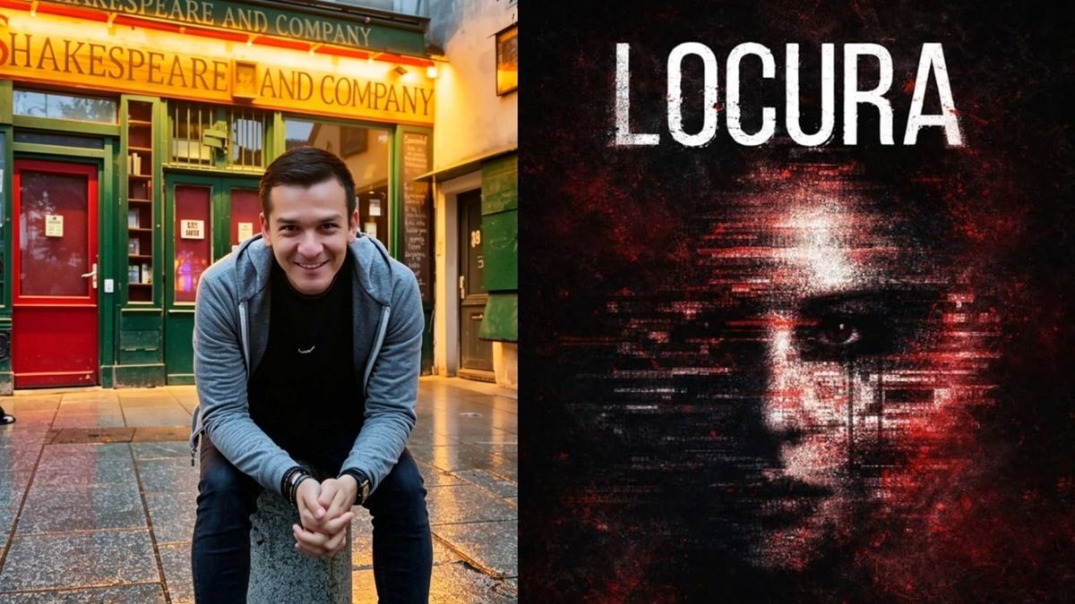Jhon López y su libro Locura