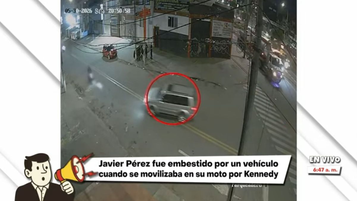 Camioneta atropelló a domiciliario en Kennedy
