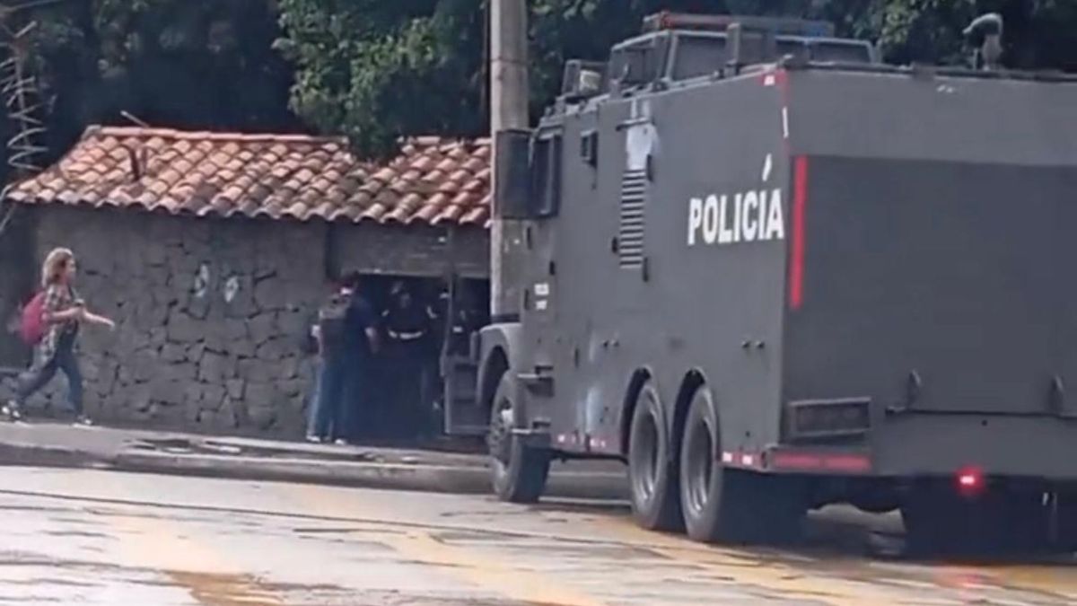 Disturbios en la Ude A.