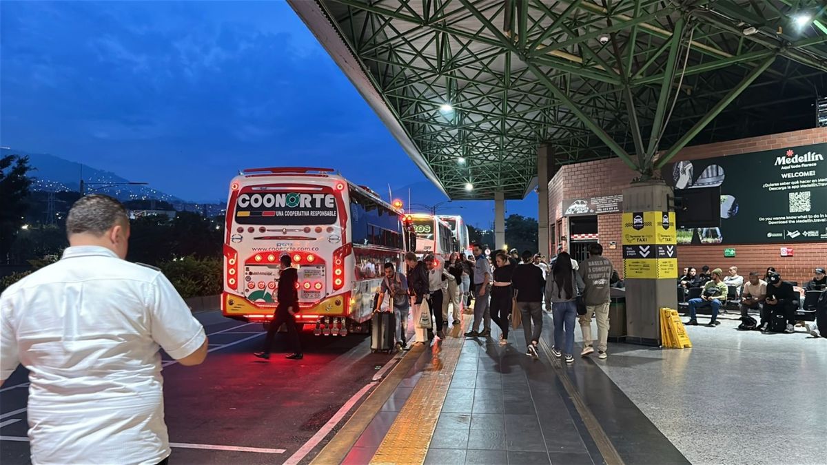 Terminal de transportes del norte de Medellín
