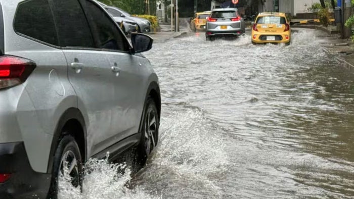 Lluvias en Cartagena