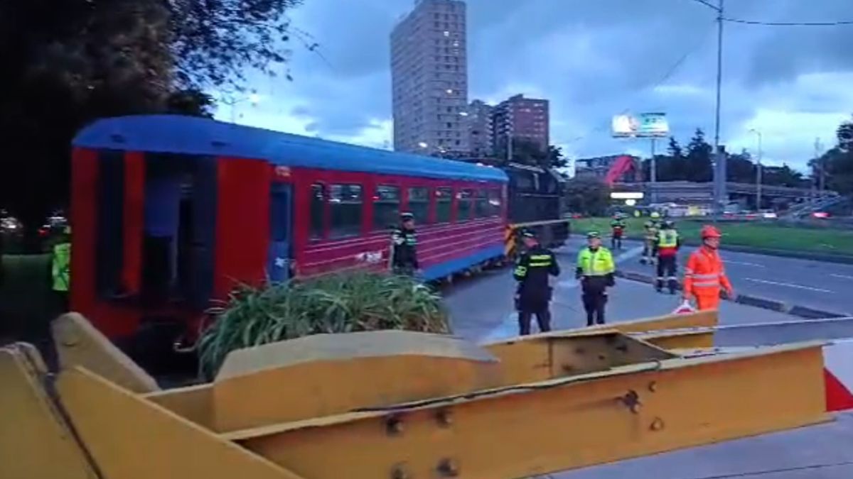 Tren de la Sabana descarrilado