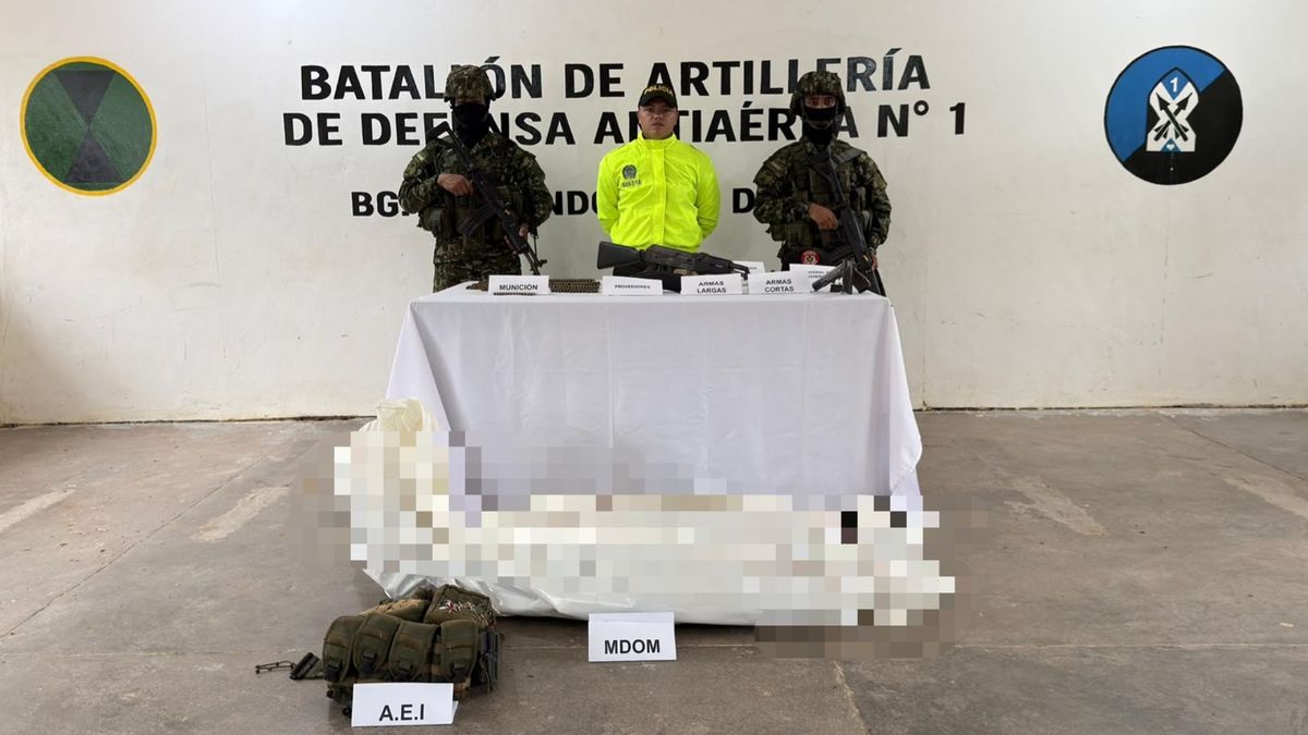 Operación militar en el sector de Los Corazones, zona rural de Maicao, La Guajira.