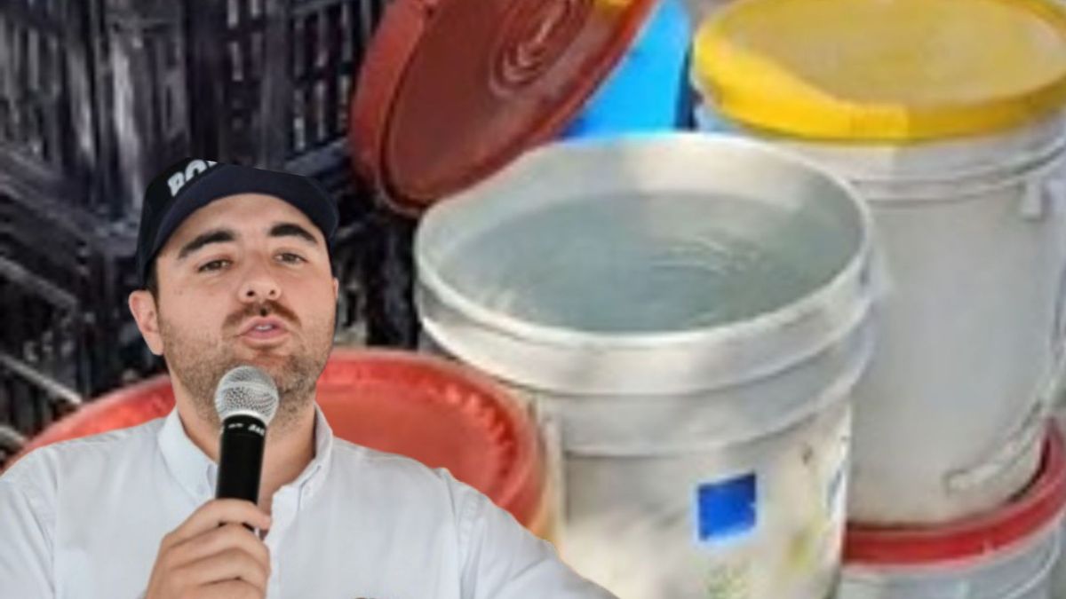 Yamil habla de desabastecimiento de agua