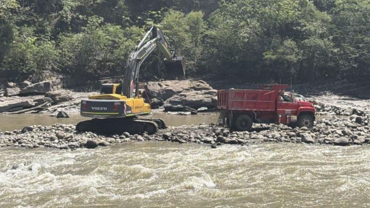 Minería en el sur de Santander