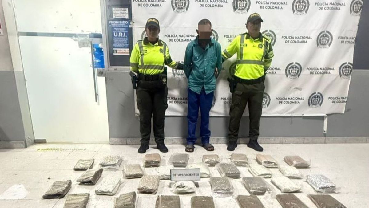 Capturado con cargamento de marihuana