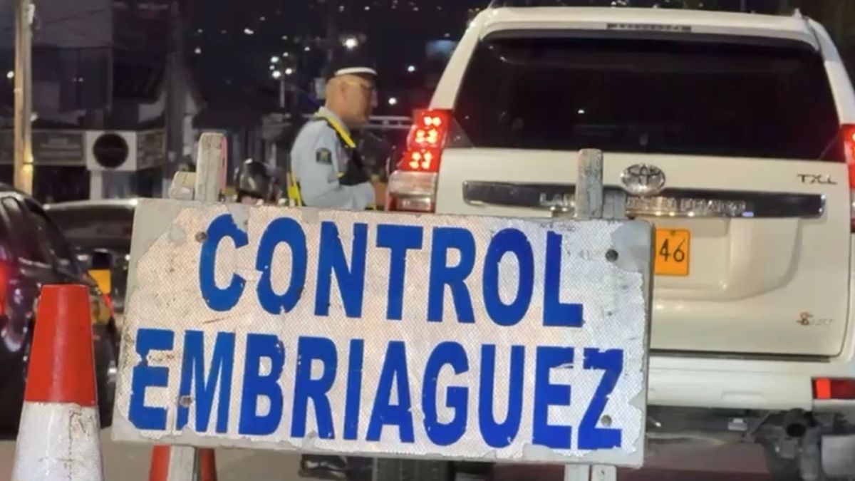 En Medellín hay menos personas que conducen embriagados