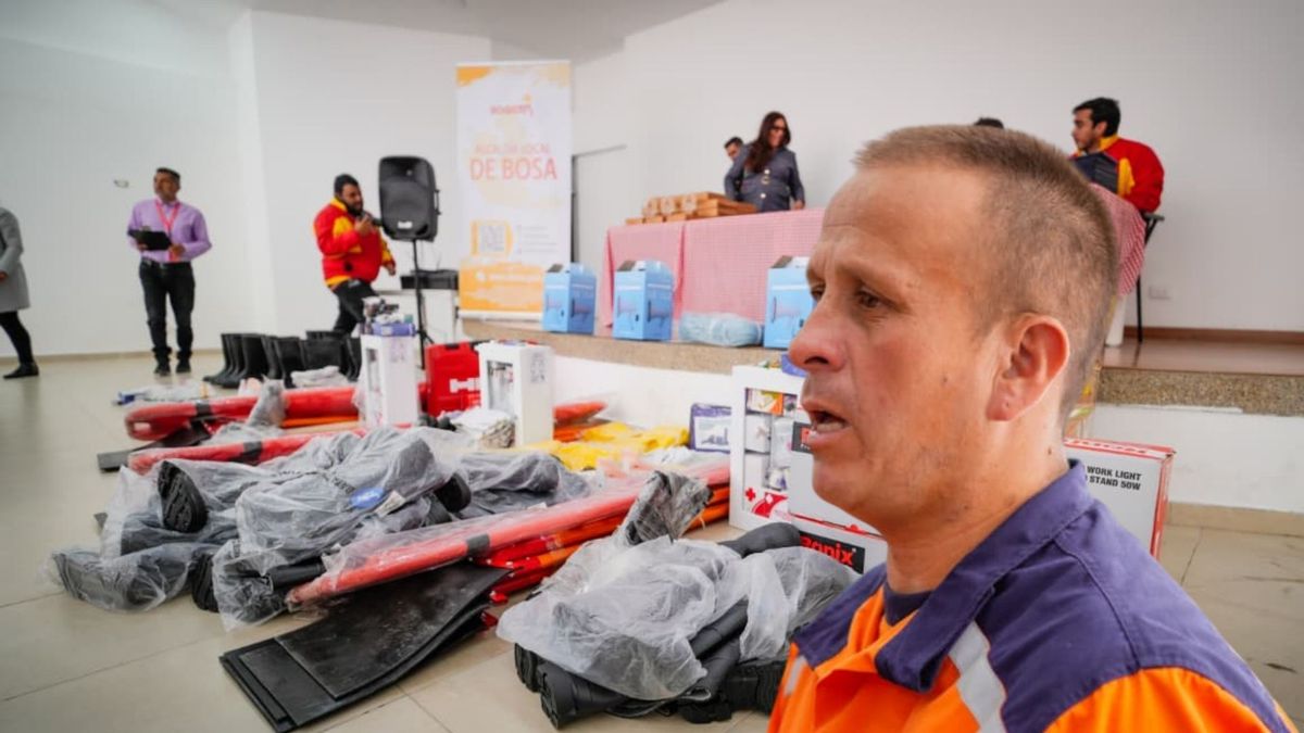 Millonaria inversión en Bosa fortalecen cuerpo de emergencias