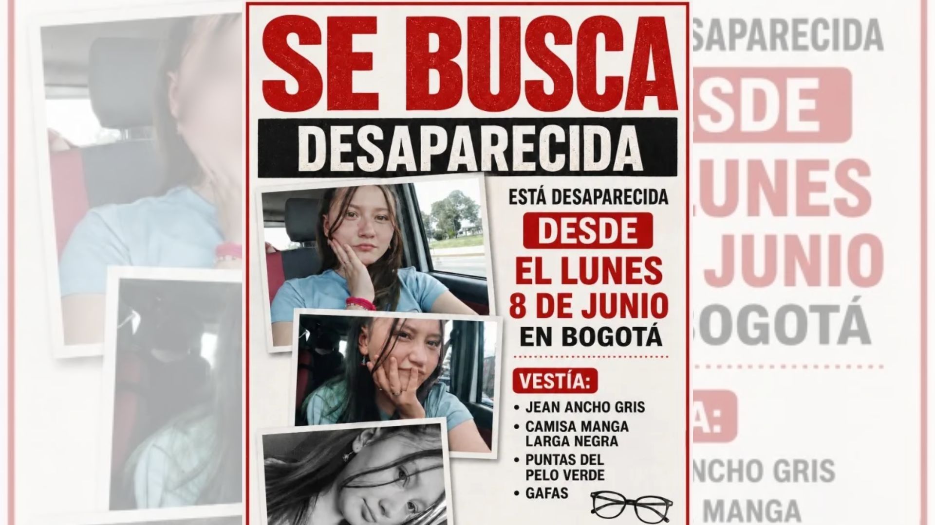¿Qué se sabe de la desaparición de Mariana Candela Sandoval en Bogotá?