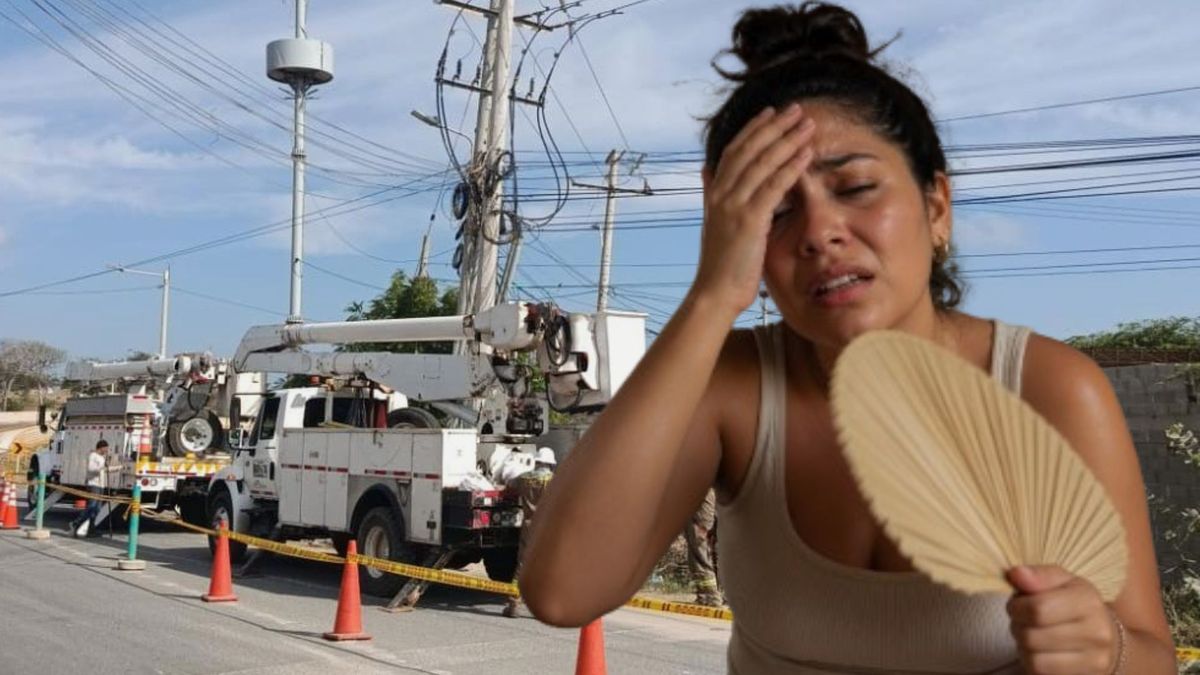 Técnicos de Air-e - mujer con calor