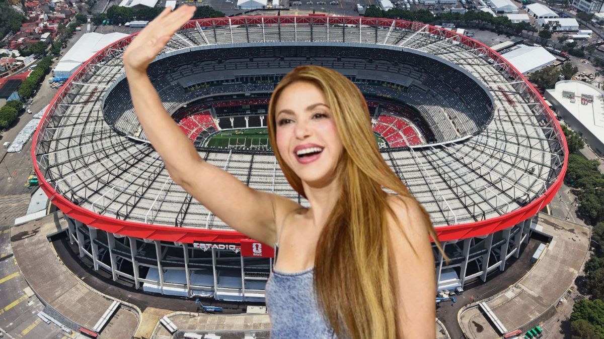 Estadio Azteca en México - Shakira