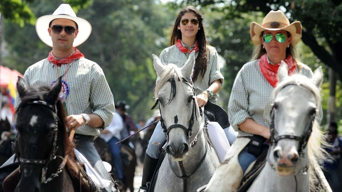 Cabalgata en Ibagué