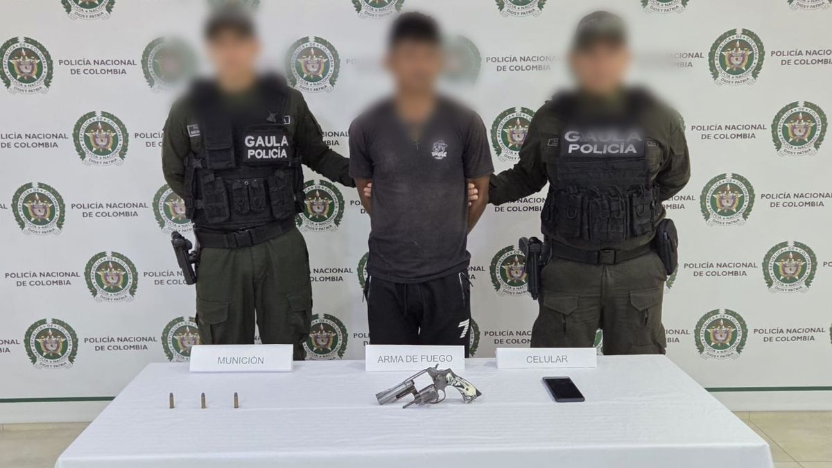 Alias El Alex fue capturado en zona rural de Montería.