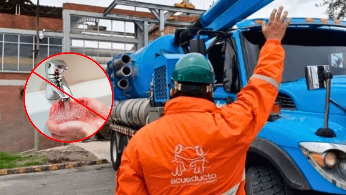 Cortes de agua en Bogotá del 16 al 18 de junio del 2026