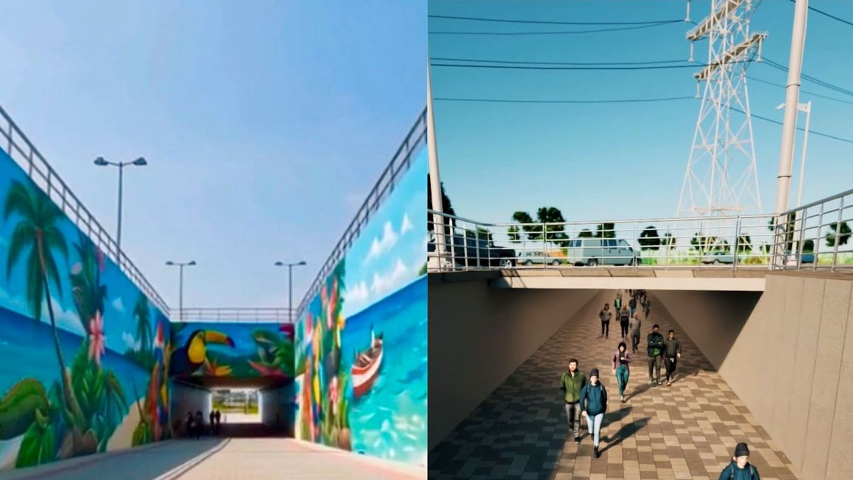 Tunel peatonal