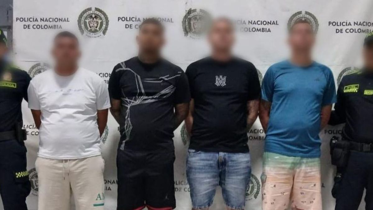 Capturados en Barranquilla