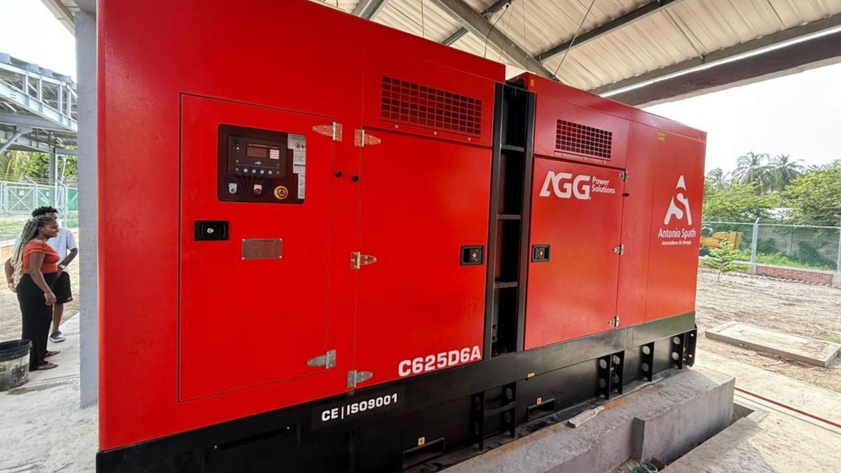 Isla Grande recibe planta eléctrica