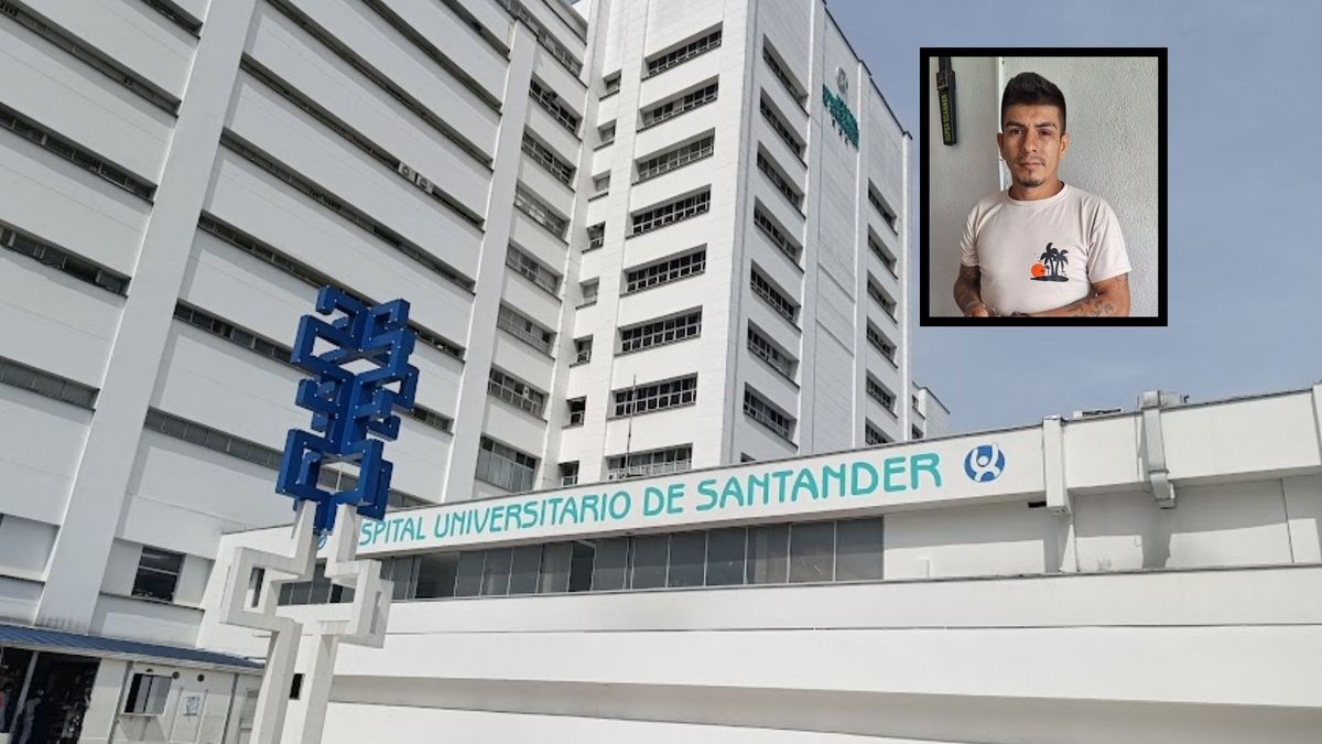 En el Hospital Universitario de Santander se fugó un preso