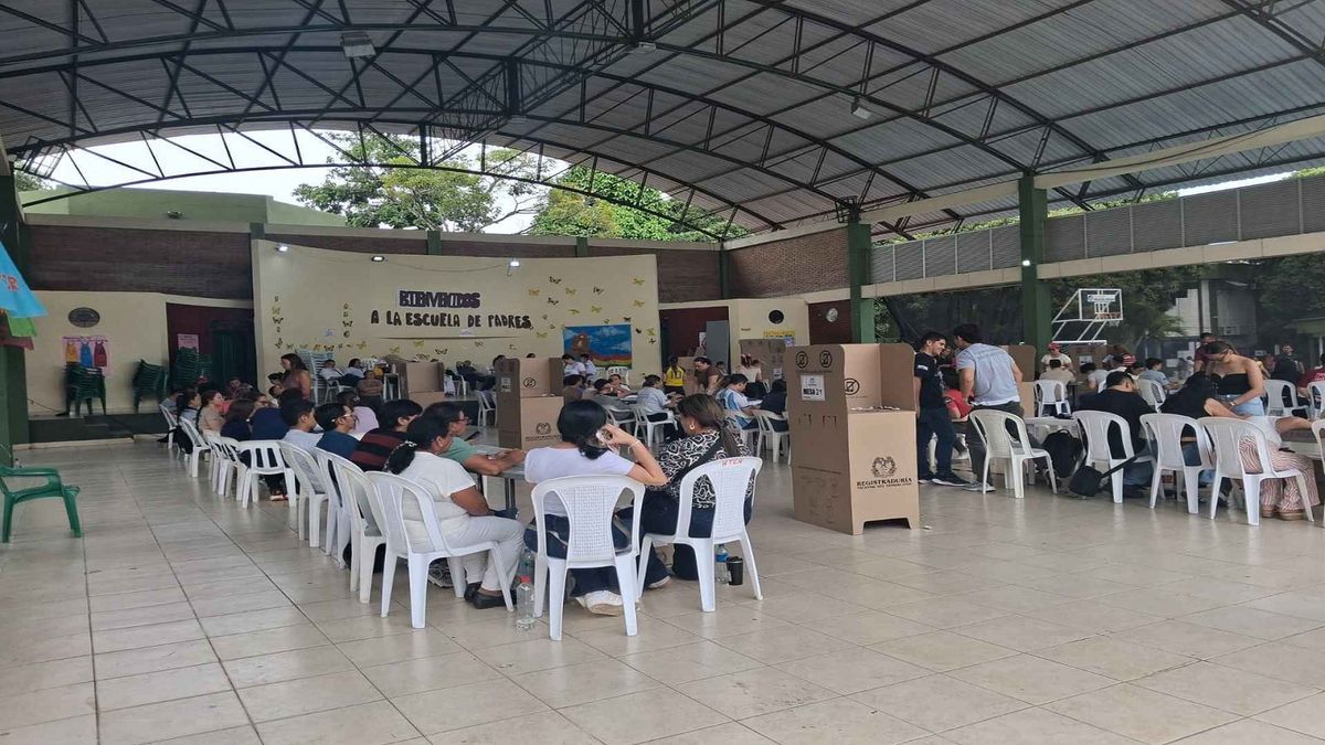 Jornada electoral en el Huila