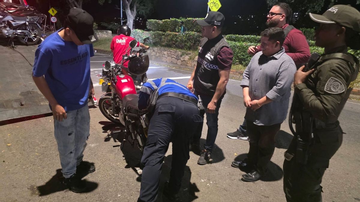 Operativo de tránsito y seguridad en Cúcuta