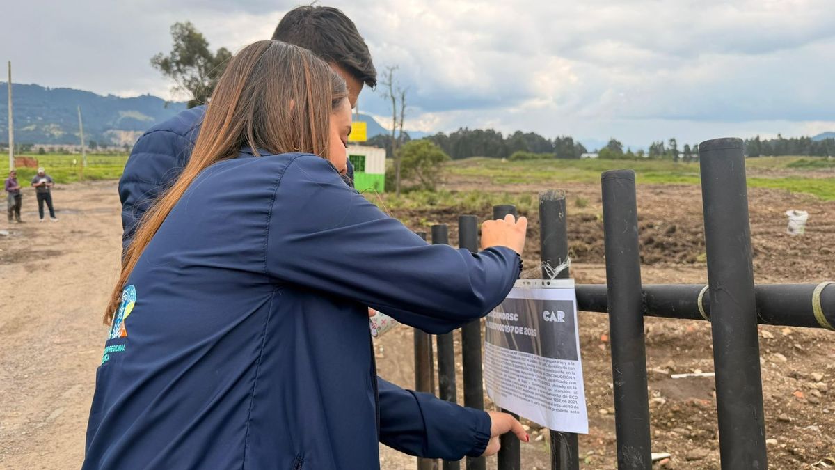 CAR frenó botadero ilegal de escombros en Sopó