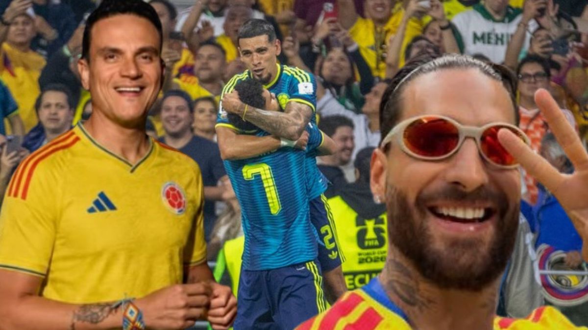 Silvestre Dangond - Maluma - partido de Colombia
