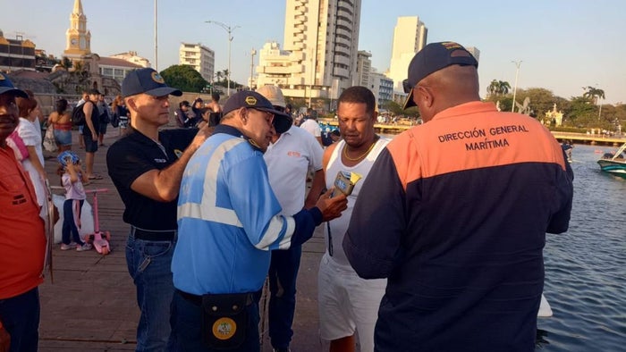 Controles por temporada turística en Cartagena