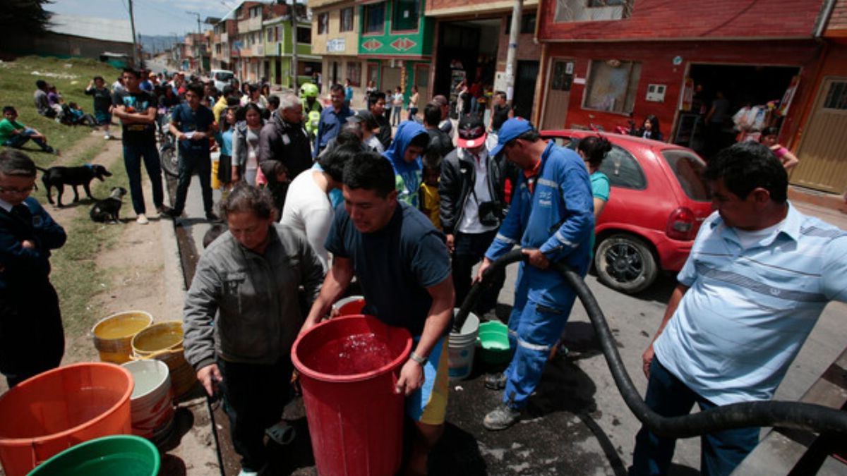 Cortes de agua en Kennedy, Bosa y Fontibón del 23 al 25 de junio