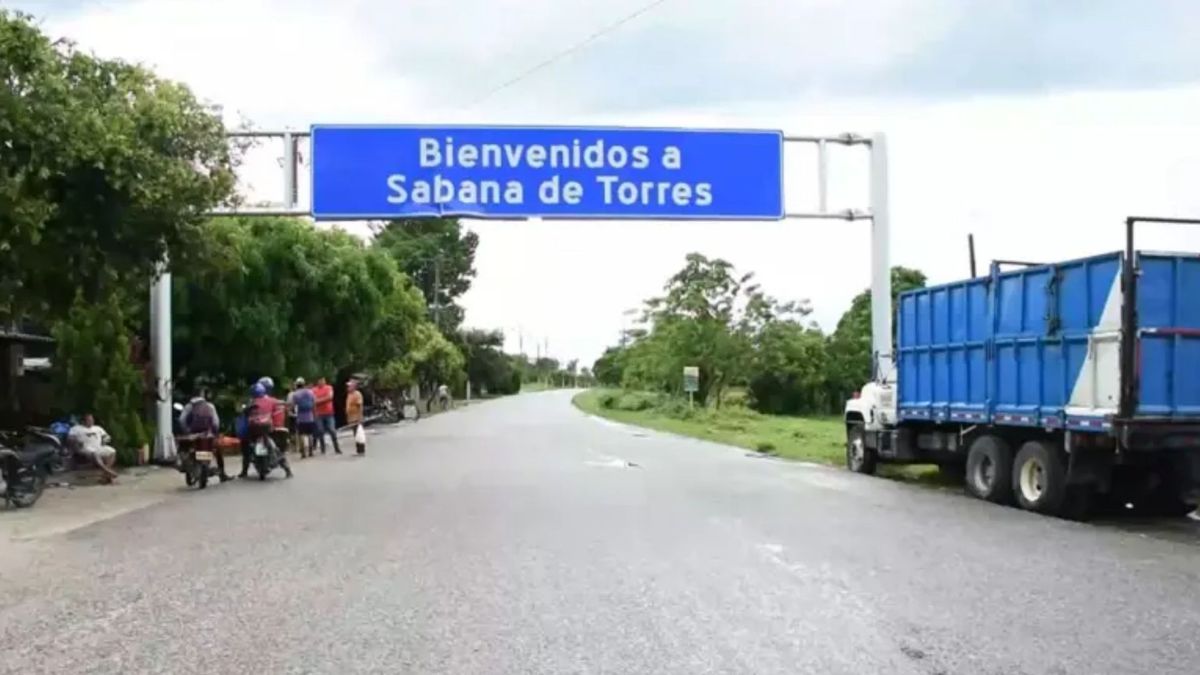 Entrada a Sabana de Torres