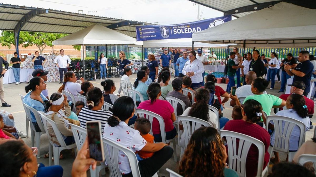 Desde Gestión de Riesgo atienden damnificados en Soledad, Atlántico