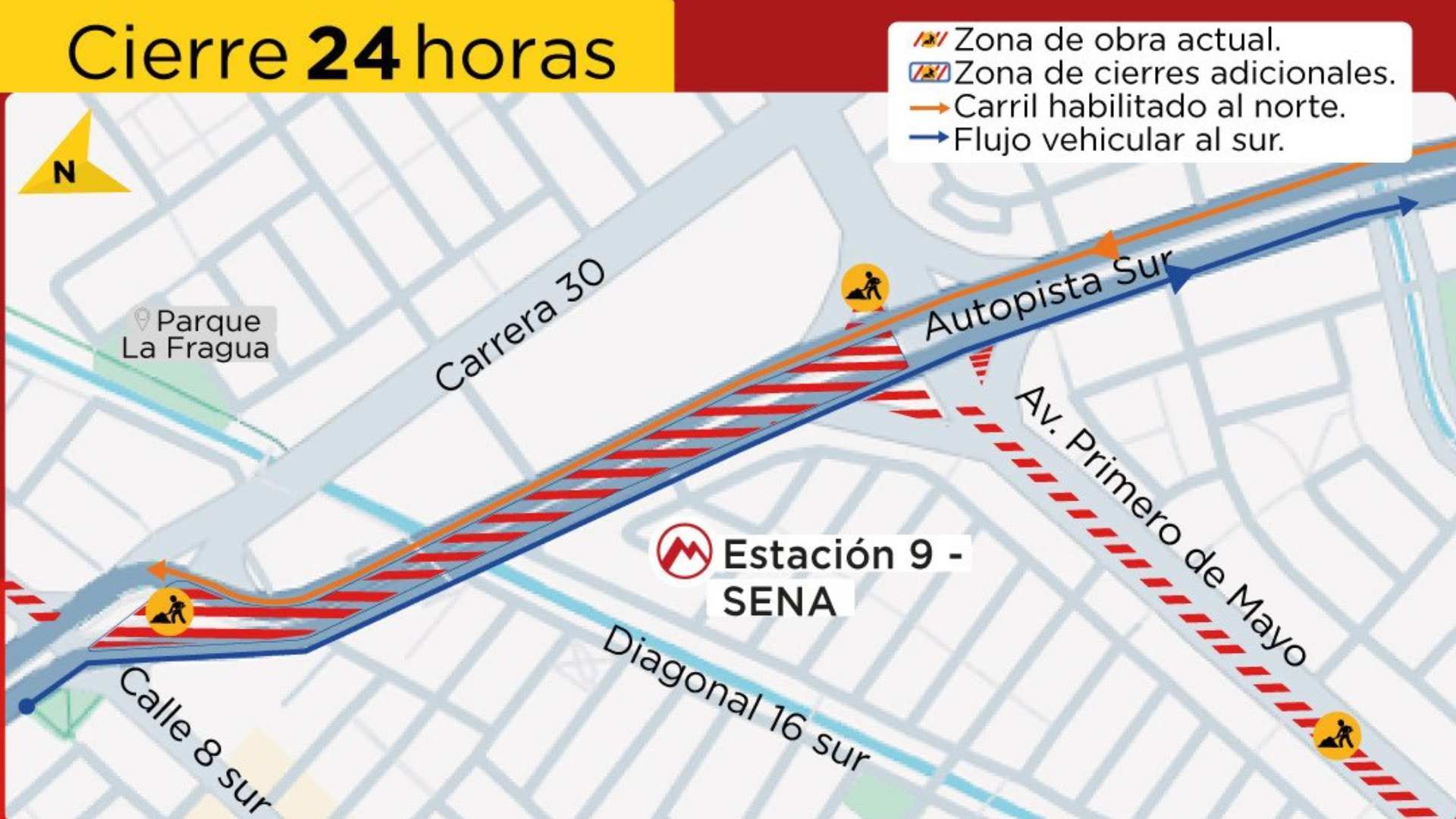 Cierre de TransMilenio en la NQS